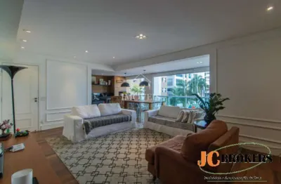 Apartamento com 161 m², 4 dormitórios, sendo 3 suítes, sala ampla para 2 ambientes, 3 vagas