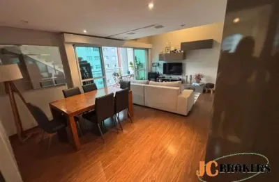 Apartamento duplex com 74 m², 2 Dormitórios, Sala para 2 ambientes, Varanda, 2 Vagas