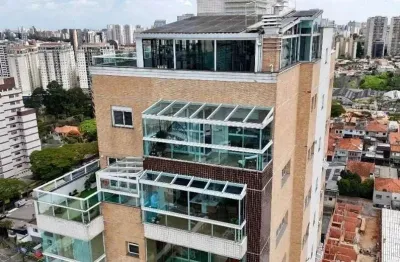 Cobertura com 3 quartos à venda na avenida imperatriz leopoldina, 316, nova petrópolis, são bernardo do campo, 333 m2 por r$ 4.240.000