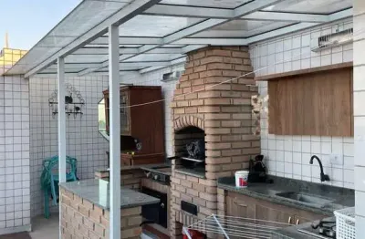 Cobertura com 2 quartos à venda na vila bastos, santo andré , 148 m2 por r$ 695.000