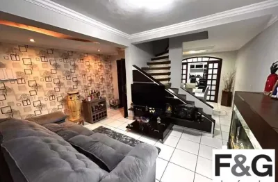 Casa com 3 quartos à venda na rua estocolmo, 650, assunção, são bernardo do campo, 181 m2 por r$ 850.000