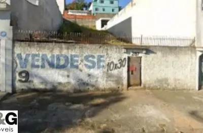 Terreno à venda na rua casimiro de abreu, 287, vila aquilino, santo andré por r$ 550.000