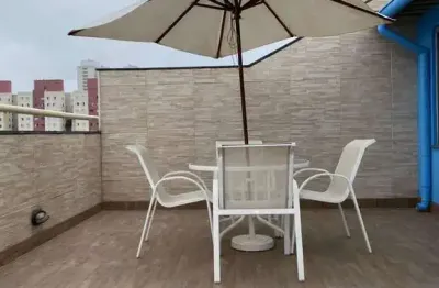 Cobertura com 2 quartos à venda no taboão, são bernardo do campo , 130 m2 por r$ 430.000