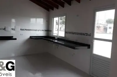 Cobertura com 2 quartos à venda na rua joão versolato, 40, baeta neves, são bernardo do campo, 104 m2 por r$ 390.000