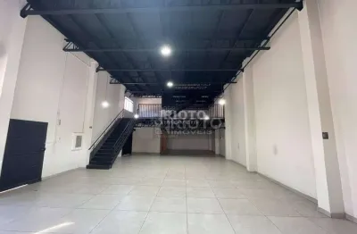 Salão comercial para locação, vila valparaíso, santo andré - sl0096.