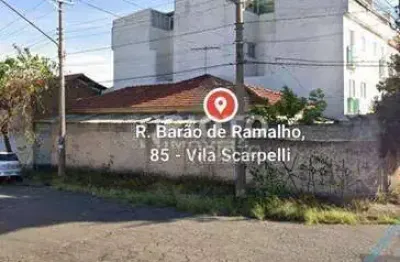 Terreno residencial à venda, vila scarpelli, santo andré - te0042.