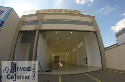 Salão comercial para locação em cajamar, portal dos ipês, 4 banheiros, 22 vagas