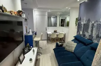 Apartamento á venda 46m², 2 quartos, varanda e 1 vaga. mobiliado - osasco