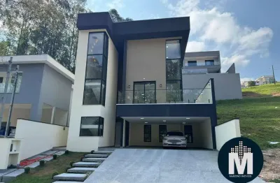 Casa em condomínio à venda 3 suítes e 4 vagas, 384m2 - morada da serra