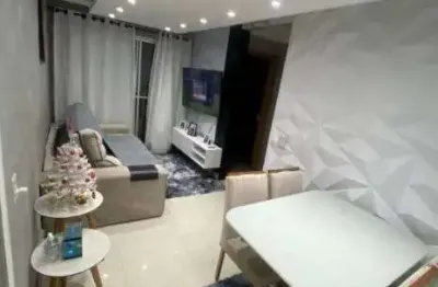 Apartamento 2 quartos à venda e 1 vaga, 48m2 - parque roseira, carapicuíba