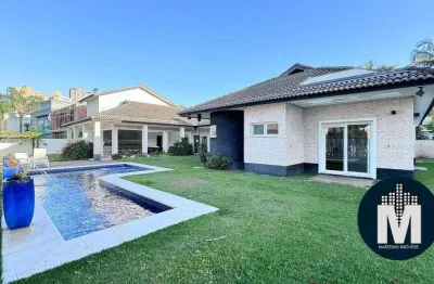 Casa de condomínio para alugar 4 suítes e 8 vagas, 515m2 - alphaville