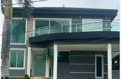 Casa de alto padrão para locação, 5 dorms, 3 suítes, 4 vagas - jandira