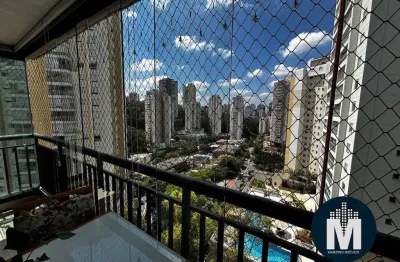 Apartamento 2 quartos e 2 banheiros à venda, 77m2 - vila andrade, são paulo