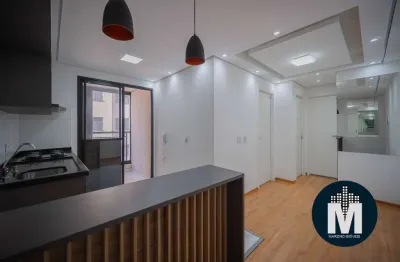 Residencial encantto home clube, 2 quartos, varanda, 1 vaga - osasco