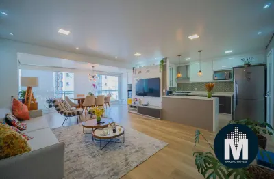 Apartamento de 93m² com varanda e 2 suítes, 2 vagas - vila osasco