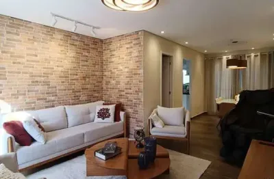 Apartamento garden 3 quartos e 4 banheiros à venda, 125m2 - gramado, cotia