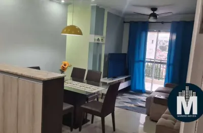 Apartamento à venda 68m² 3 dorms e 2wc. condomínio flex carapicuíba ii!