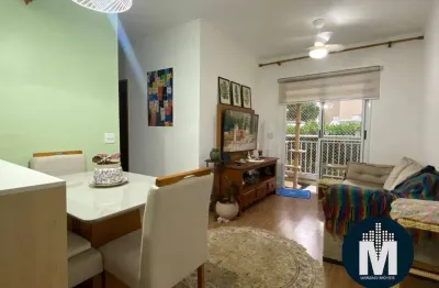 Apartamento mobiliado à venda 68m² 3 Dorm 1 suite - Alphaview Residencial .