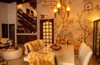 Casa de Condomínio 4 Suítes e 6 banheiros à Venda, 615m2 - Itapevi/SP