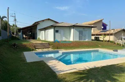 Casa cond com 4 dormitórios sendo 2 suíte com vista para piscina condômino inhandjara