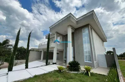 Casa c/ 4 suítes, terreno de 450 m², residencial terras de jundiaí