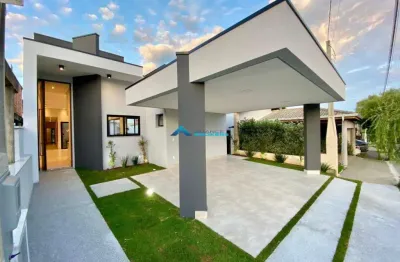 Casa nova térrea c/ 3 suítes, quintal com piscina, a/t de 350 m², cond. residencial phytus