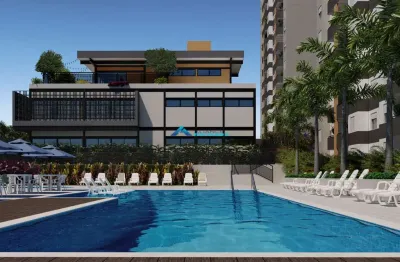 Apartamento c/ 2 dorms sendo 1 suíte, planta de 64 m², cond. life engordadouro