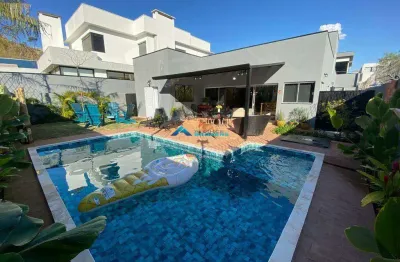 Casa térrea c/ 3 dorms, área gourmet c/ piscina, cond. terras de jundiaí (aceita permuta)