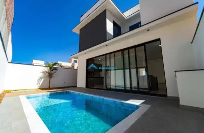 Casa nova a venda com 3 dormitórios sendo suite em cond res ermida / jundiai sp
