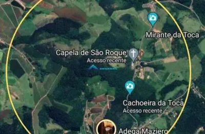 Área/sítio a venda com 574.435 m², estrada da toca, jundiaí, bairro caxambu