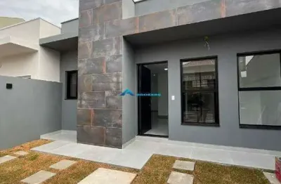 Casa térrea nova a venda com 3 dorms sendo 2 suítes, bairro marambaia, jundiaí sp
