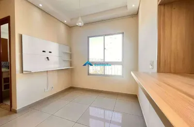 Apartamento para locação c/ 2 dorms, torre próximo da portaria, andar alto, cond doce lar bella colonia