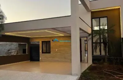 Casa térrea a venda com 3 suítes, total de 280 m², condomínio phytus