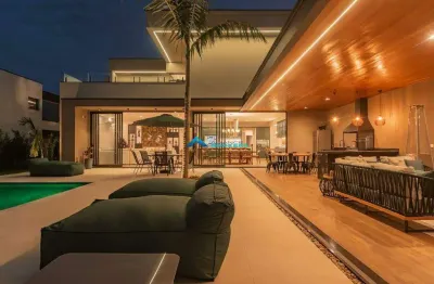 Casa a venda no portal japy golf club com 5 suítes , 587 m² de área construída - cabreúva