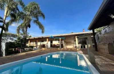 Chácara com 1.000 m², casa com 2 dormitórios, espaço gourmet, piscina, bairro santa clara, jundiaí