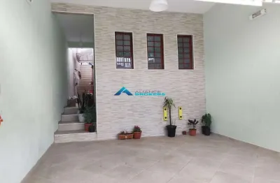 Casa a venda com 180m² com 3 dormitórios e 2 vagas vagas cobertas de garagem vila maringá - jundiaí sp