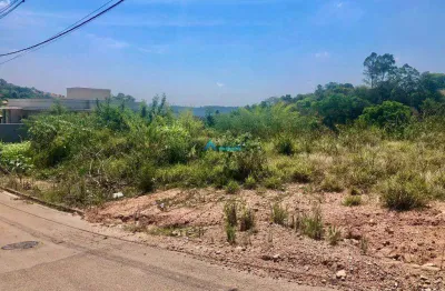Terreno a venda c/ 1.235 m², parte alta do loteamento, bairro vale azul em jundiaí