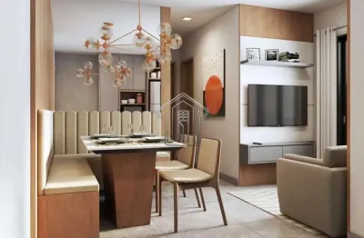 Apartamento novo para venda, 2 dorm(s), 1 suite(s), 1 vaga(s), 56 m². entrega prevista para 1° semestre de 2027.