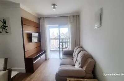Apartamento locação no bairro vila scarpelli, 2 dorm, 1 vagas, 50,00 m. lindo apartamento com vista livre e mobiliado. é visitar e alugar, venha conferir!