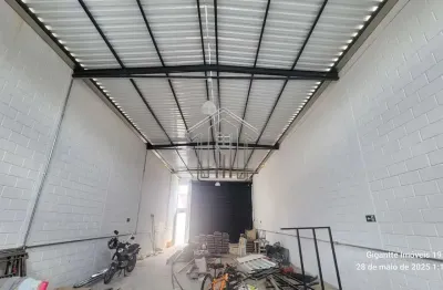 Galpão novo para locação, 1 galpão, 2 banheiros  2 vaga(s), 161 m²