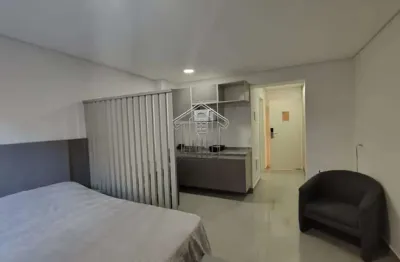 Apartamento (loft) para locação, semi-mobiliado, 1 suite(s), 1 vaga(s), 27,95 m²