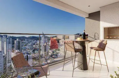 Lançamento: apartamento com 2 suítes - fazenda - itajaí/sc