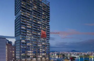 Lançamento: apartamento com 1 dormitório - centro - itajaí/sc
