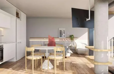 Lançamento: loft com 1 dormitório  - fazendinha - itajaí/sc