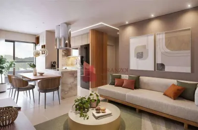 Lançamento: apartamento com 2 dormitórios sendo 1 suíte - fazenda - itajaí/sc