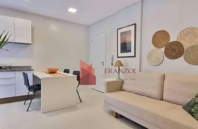 Locação: apartamento mobiliado e equipado, com suíte e 1 dormitório, praia brava, itajaí/sc!