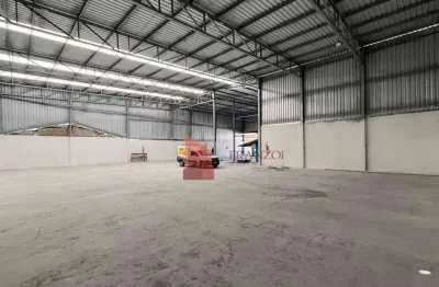 Locação: galpão comercial com doca e rampa de acesso para empilhadeira em itajai.