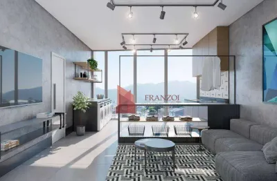 Lançamento! à venda! apartamento com 1 suíte + 1 dormitório, 76 m² - vila operária - itajaí/sc
