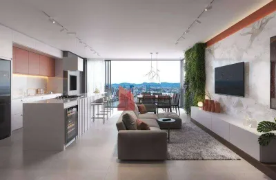 Lançamento: apartamento com 3 suítes e 2 vagas no bairro fazenda em itajaí.