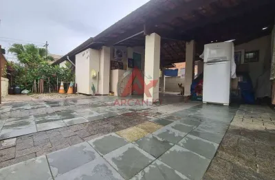 pCasa a venda  2 quartos, 2 banheiros social, cozinha, área externa arborizada/p